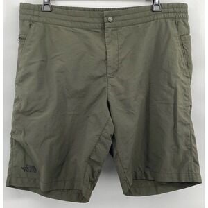The North Face Shorts Mens XXL Olive Green Hiking